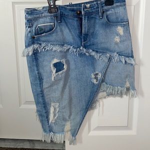 Jean skirt!!